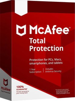 McAfee Total Protection 2024 10 PC 1 Year