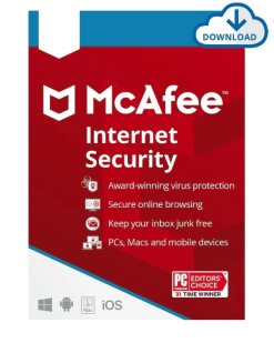 McAfee Internet Security 2024 10 PC 1 Year