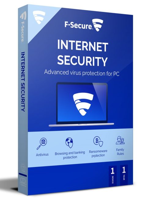 F-Secure Internet Security 2024 3 PC 1 Year