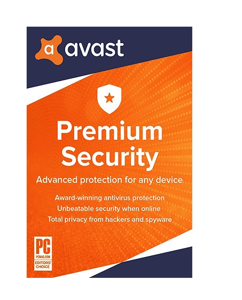 Avast Premium Security 2024 – 3 Χρήστες 1 Έτος (Ηλεκτρονική Άδεια)