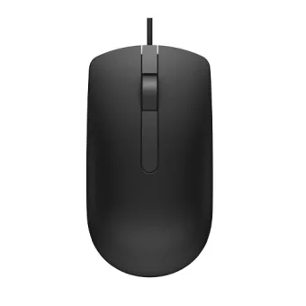 Dell MS116 Ενσύρματο Ποντίκι Μαύρο