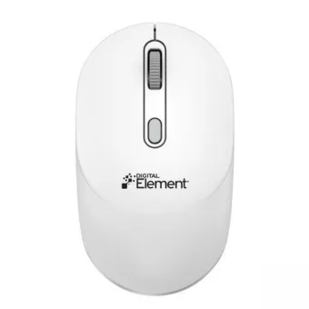 Element MS-195W Ασύρματο Ποντίκι Λευκό