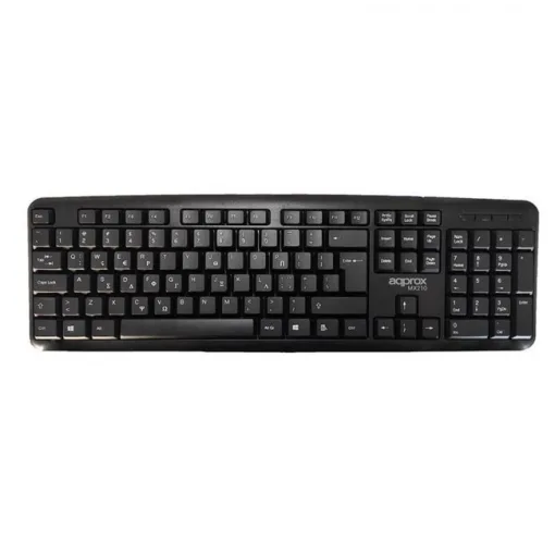 KEYBOARD APPROX MX210 USB2.0 WIRED STANDARD GR