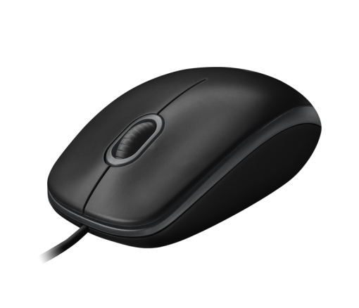 Logitech B100 Ενσύρματο Ποντίκι Μαύρο