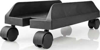 Nedis Βάση Δαπέδου Υπολογιστή με Ροδάκια (CSTD101BK)