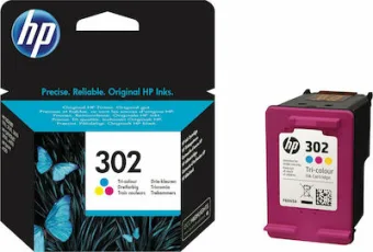 HP 302 Μελάνι Εκτυπωτή InkJet Πολλαπλό (Color) (F6U65AE)
