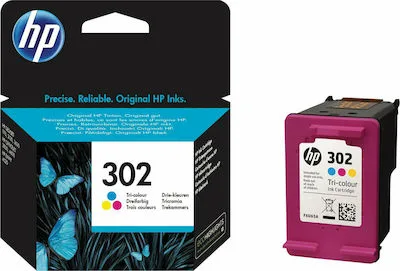 HP 302 Μελάνι Εκτυπωτή InkJet Πολλαπλό (Color) (F6U65AE)