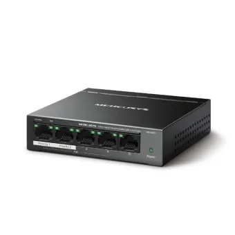 MS105GP V2 5-Port Gigabit Desktop Switch with 4-Port PoE+