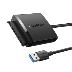 Ugreen USB 3.0 to SATA Hard Drive Adapter Black (60561)