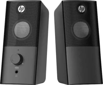 HP DHS-2101 Ηχεία Υπολογιστή 2.0 με Ισχύ 12W σε Μαύρο Χρώμα